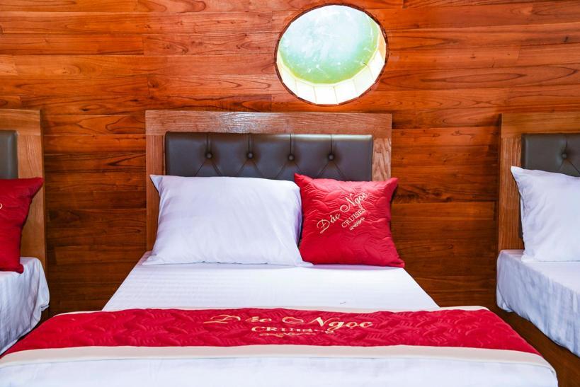 Cat Ba Bay Cruises Hotell Dong Khe Sau Exteriör bild